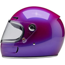 Casco Gringo SV — Talla L, morado metalizado brillo